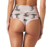 Mocha Cheetah High Rise Bottoms
